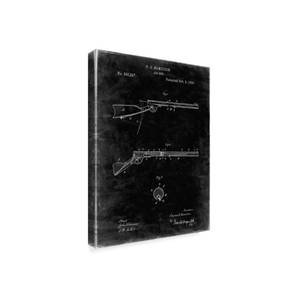 Cole Borders 'Daisy Air Rifle Patent Art' Canvas Art,18x24